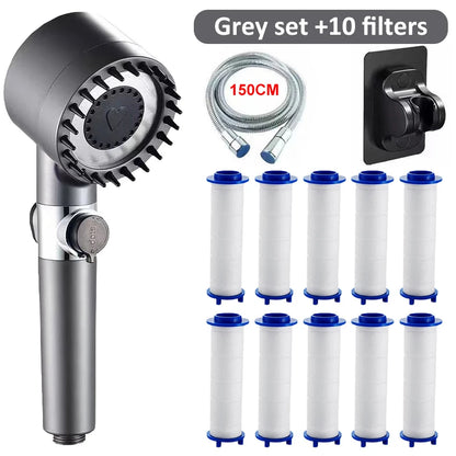 High Pressure Filtered Shower Head